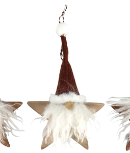 9830 SANTA HANGERS NORDIC NOEL S/3